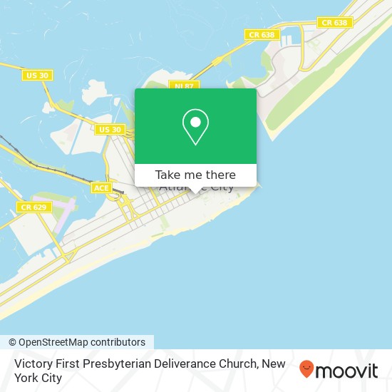 Victory First Presbyterian Deliverance Church map