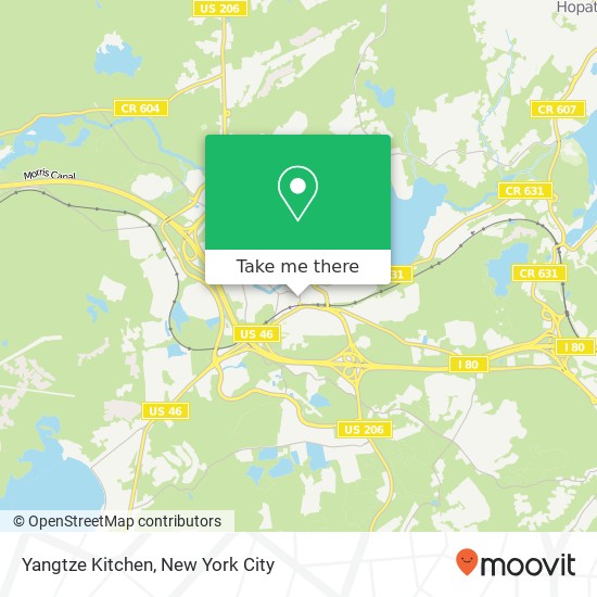 Mapa de Yangtze Kitchen