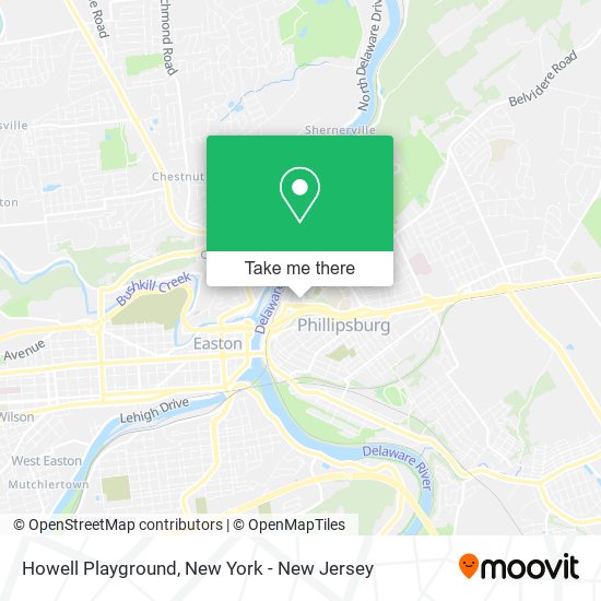 Howell Playground map