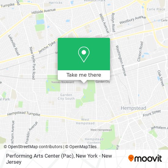 Performing Arts Center (Pac) map