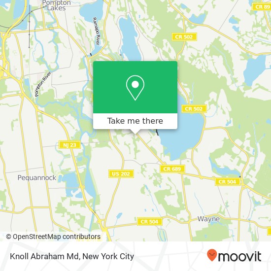 Knoll Abraham Md map