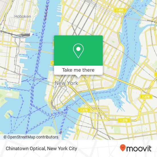 Mapa de Chinatown Optical