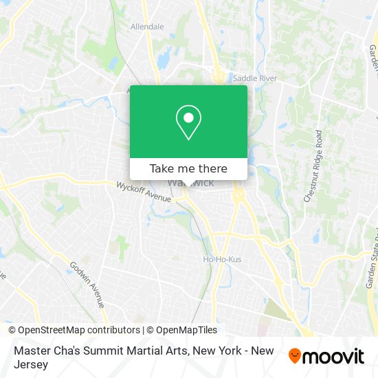 Mapa de Master Cha's Summit Martial Arts
