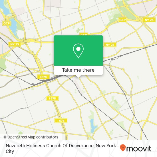 Nazareth Holiness Church Of Deliverance map