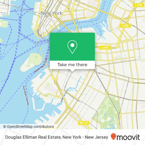 Douglas Elliman Real Estate map