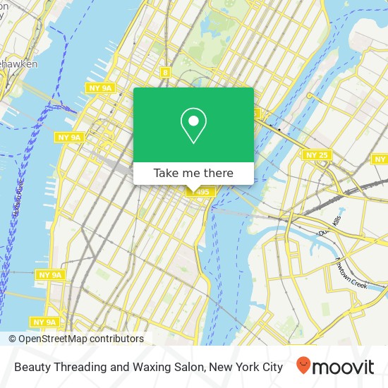 Beauty Threading and Waxing Salon map