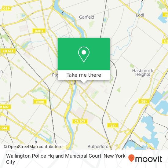 Mapa de Wallington Police Hq and Municipal Court