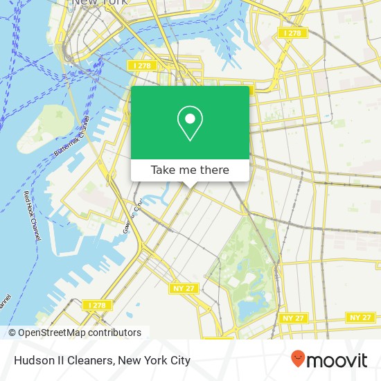 Mapa de Hudson II Cleaners