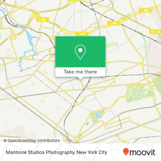 Mantione Studios Photography map