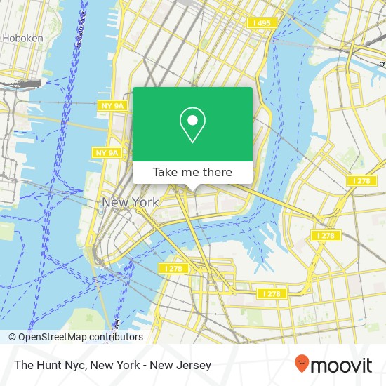 The Hunt Nyc map