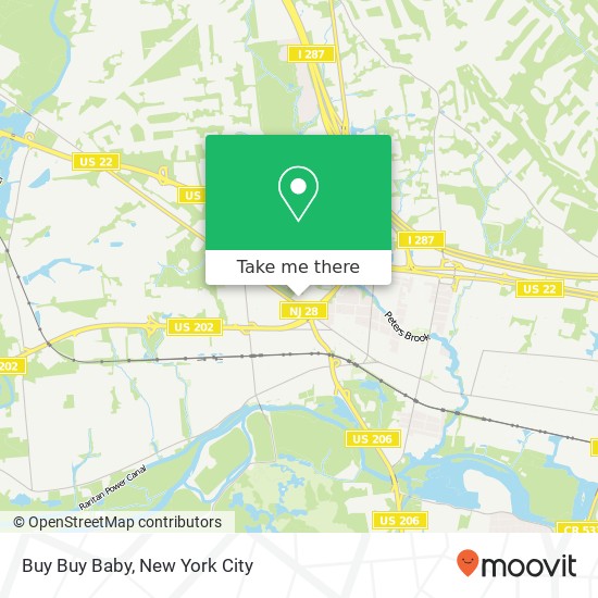 Buy Buy Baby map