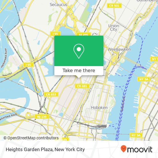 Heights Garden Plaza map