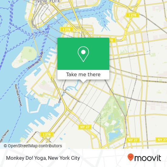 Monkey Do! Yoga map