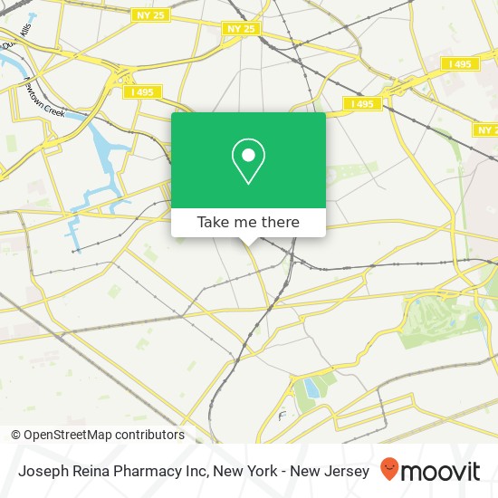 Joseph Reina Pharmacy Inc map