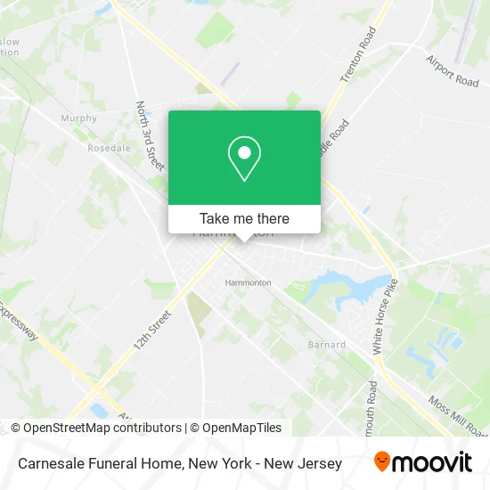Carnesale Funeral Home map