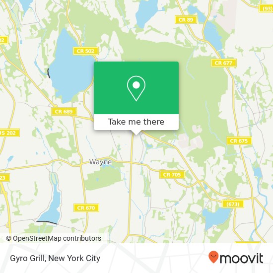 Mapa de Gyro Grill