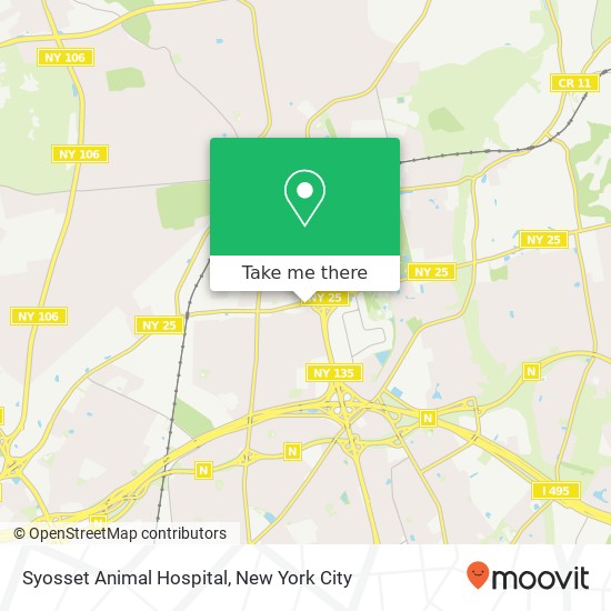 Syosset Animal Hospital map
