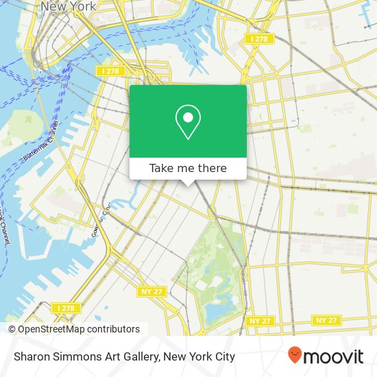 Mapa de Sharon Simmons Art Gallery