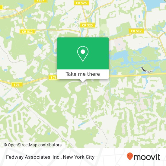 Mapa de Fedway Associates, Inc.