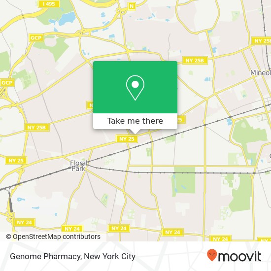 Mapa de Genome Pharmacy