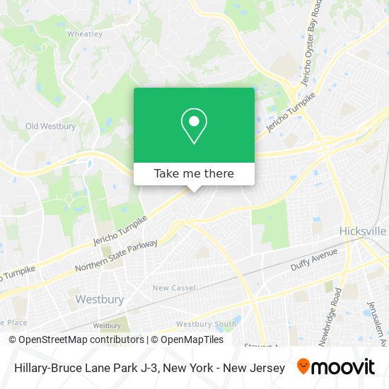 Hillary-Bruce Lane Park J-3 map