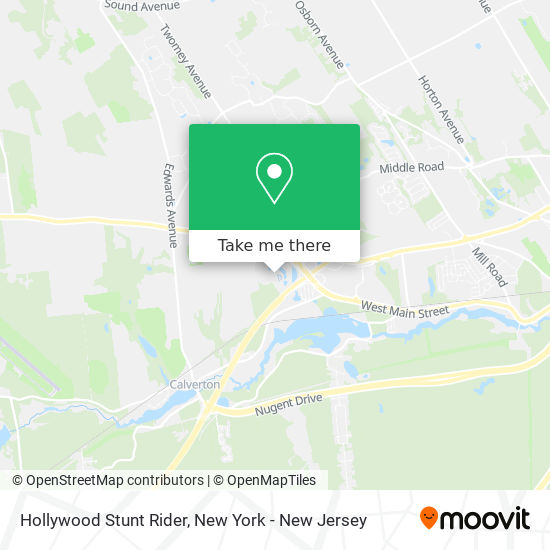 Hollywood Stunt Rider map