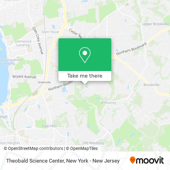 Theobald Science Center map