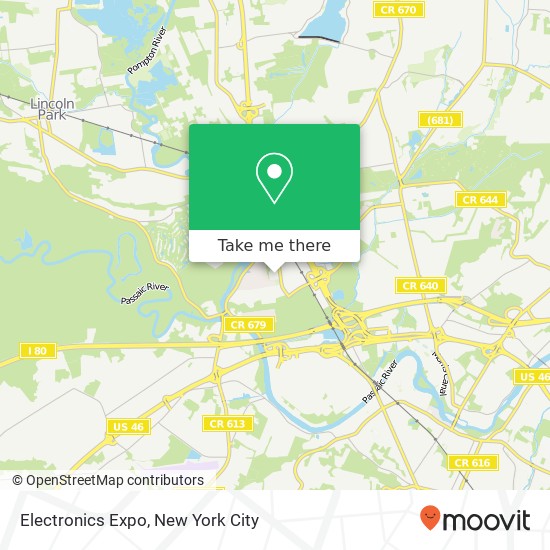 Electronics Expo map