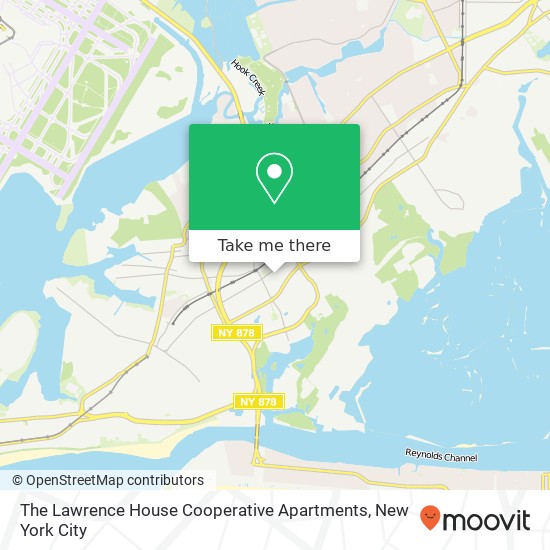 Mapa de The Lawrence House Cooperative Apartments