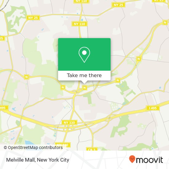 Melville Mall map