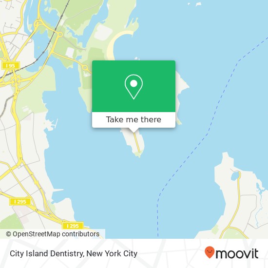 City Island Dentistry map