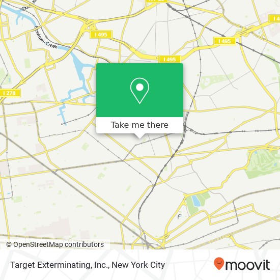 Target Exterminating, Inc. map