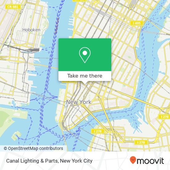Mapa de Canal Lighting & Parts