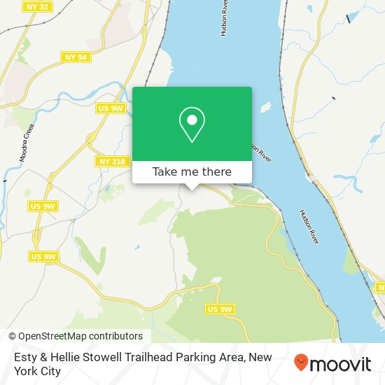 Mapa de Esty & Hellie Stowell Trailhead Parking Area