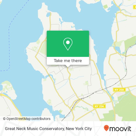 Great Neck Music Conservatory map