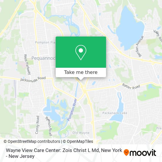 Wayne View Care Center: Zois Christ L Md map
