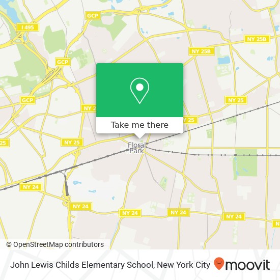 Mapa de John Lewis Childs Elementary School