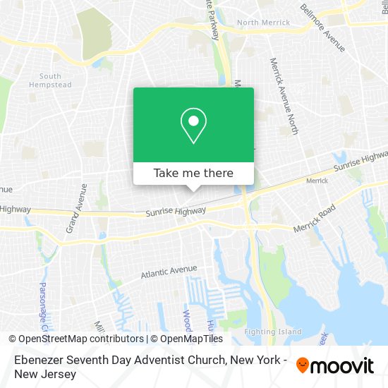 Mapa de Ebenezer Seventh Day Adventist Church