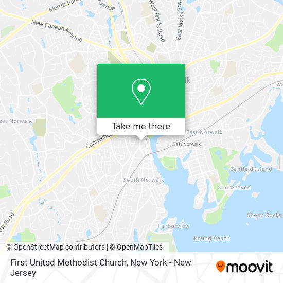 First United Methodist Church map