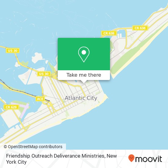 Friendship Outreach Deliverance Ministries map