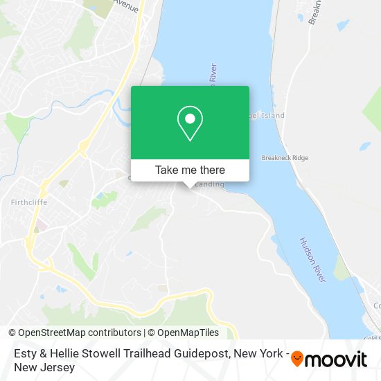 Mapa de Esty & Hellie Stowell Trailhead Guidepost