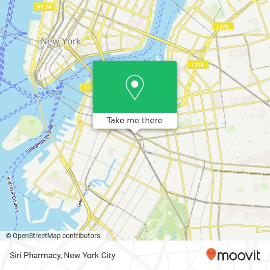 Siri Pharmacy map