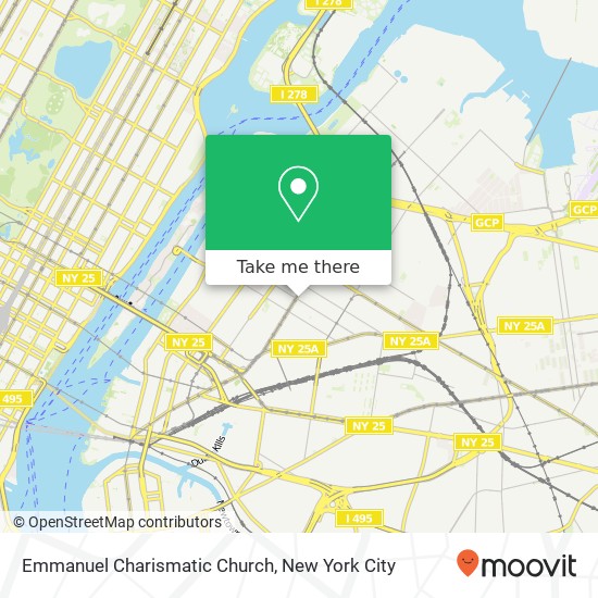 Mapa de Emmanuel Charismatic Church