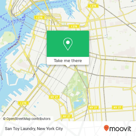 San Toy Laundry map