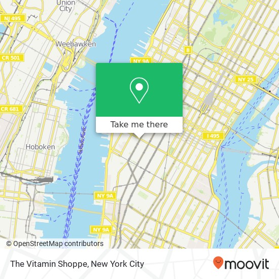 Mapa de The Vitamin Shoppe