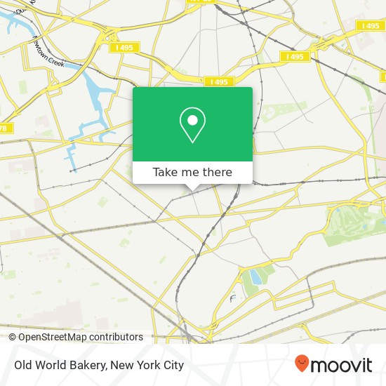 Mapa de Old World Bakery