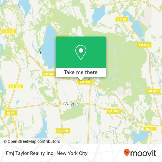 Fmj Taylor Reality, Inc. map