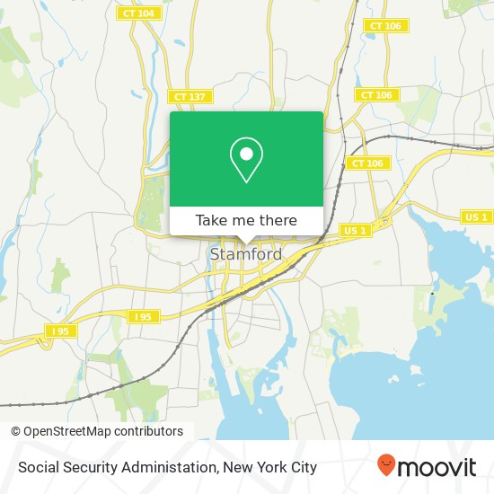 Social Security Administation map
