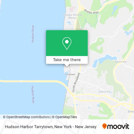 Mapa de Hudson Harbor Tarrytown