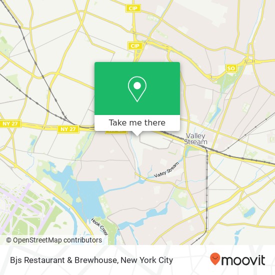 Mapa de Bjs Restaurant & Brewhouse